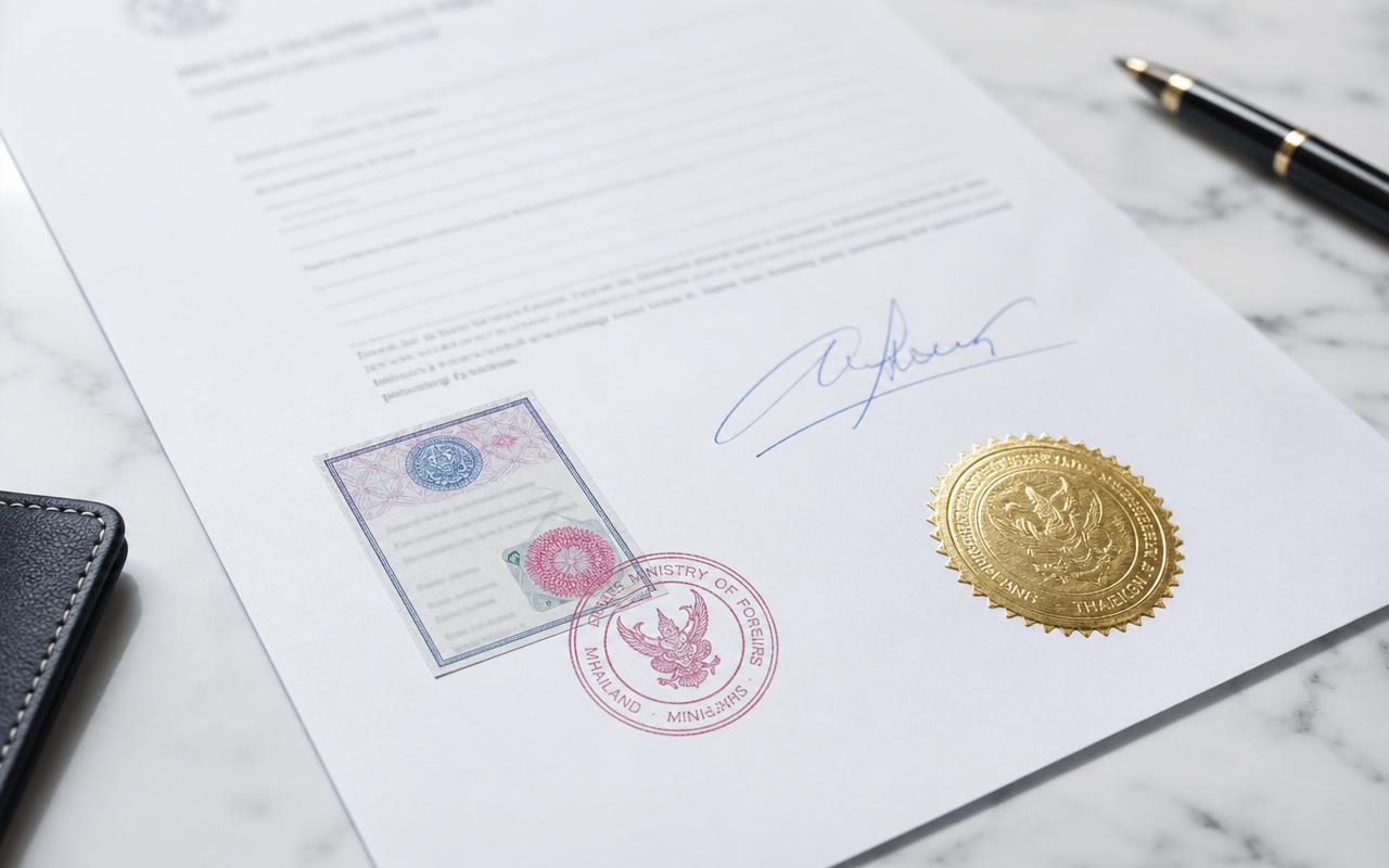 Consular MFA Legalization — For Foreign Clients บริการรับรองกงสุล MFA ภาษาอังกฤษสำหรับชาวต่างชาติที่นำเอกสารใช้ในไทย